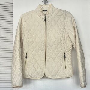 Eddie Bauer Quilted Lightweight Puffer Jacket - Cream
